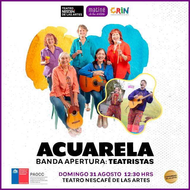 Grupo Acuarela en Teatro NESCAFÉ de las Artes