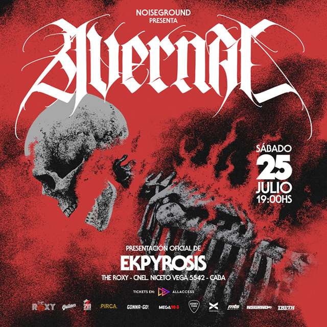 AVERNAL - Presentación Oficial de Ekpyrosis en The Roxy Live