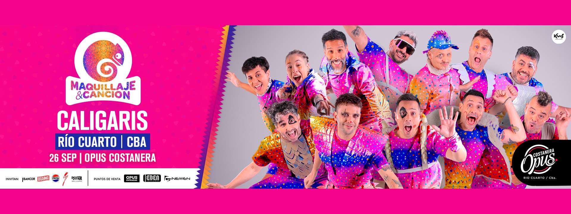 Los Caligaris - Opus Costanera - 26/09/25