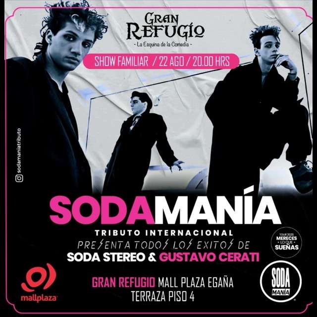 Sodamanía en Gran Refugio Mall Plaza Egaña