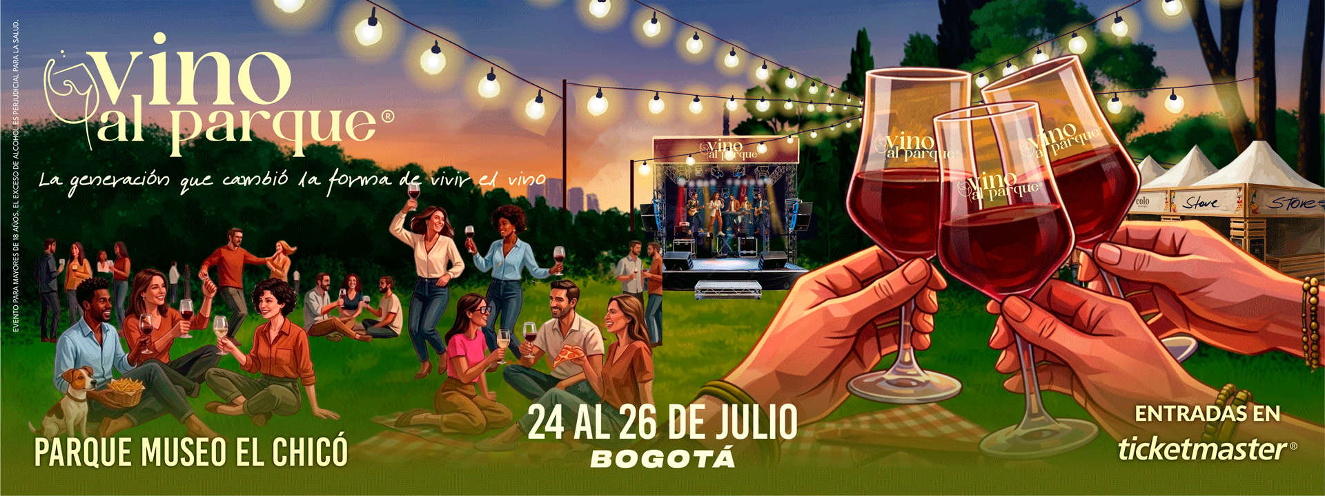 Vino al Parque