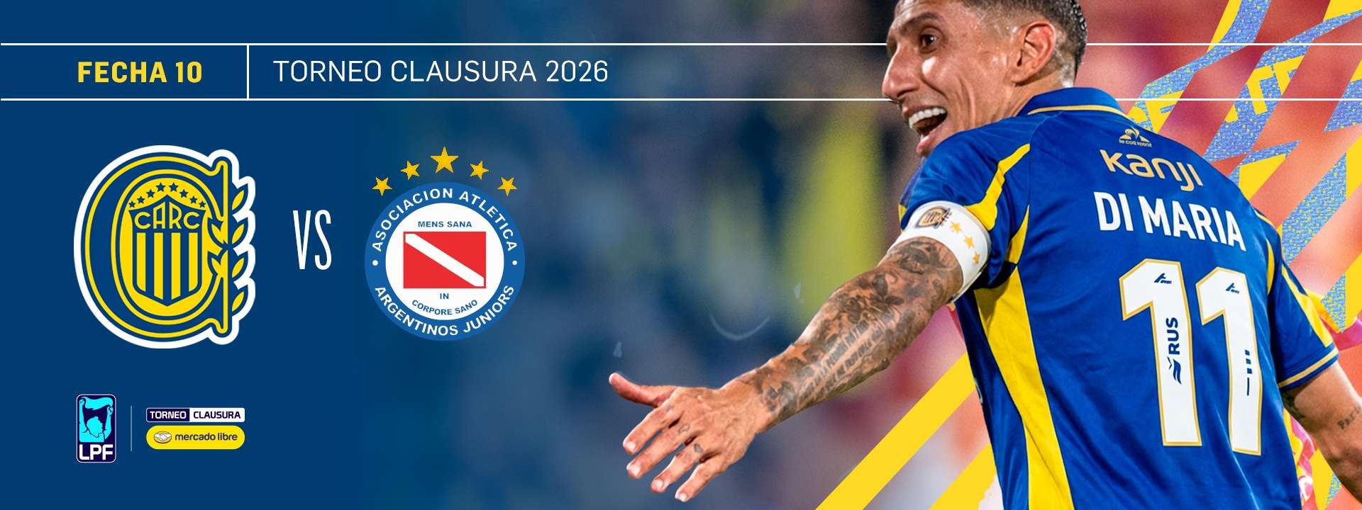 Rosario Central vs. Argentinos Jrs. - Torneo Mercado Libre Clausura 2026 - FECHA 10