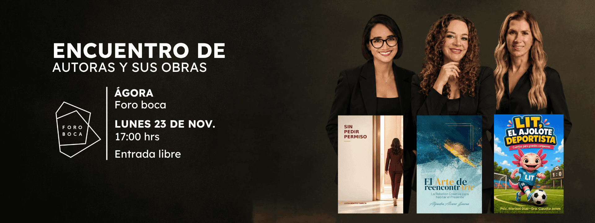 Encuentro de autoras y sus obras