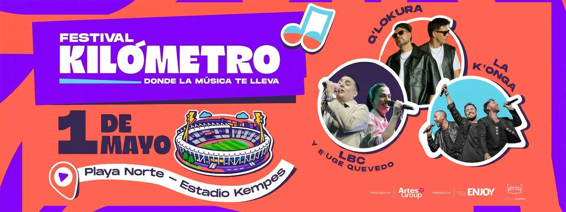 Banner Festival Kilometro