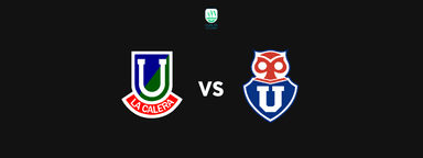 Union la Calera vs Universidad de Chile - Copa de la Liga