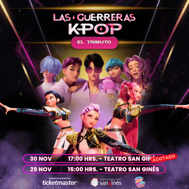 Las Guerreras del K-POP - El Tributo en Teatro San Ginés