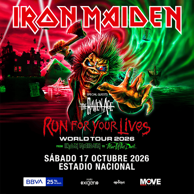 Iron Maiden en Estadio Nacional -Lima - Peru