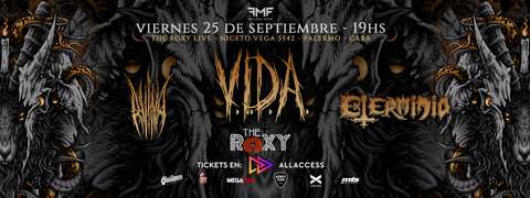 V.I.D.A. en The Roxy - Show despedida Javi Cuello