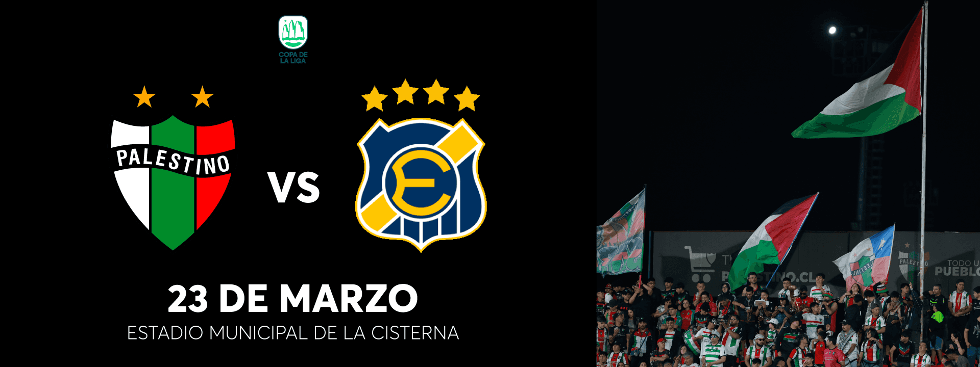 Club Deportivo Palestino vs Everton - Copa de la Liga - Estacionamientos