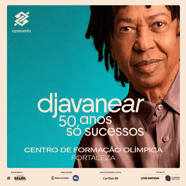 Djavan - Fortaleza - 30/05/2026 - Venda Geral
