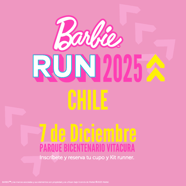 Barbie Run 2025 en Parque Bicentenario de Vitacura