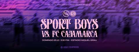 SBA vs FC Cajamarca - F13 Torneo Clausura