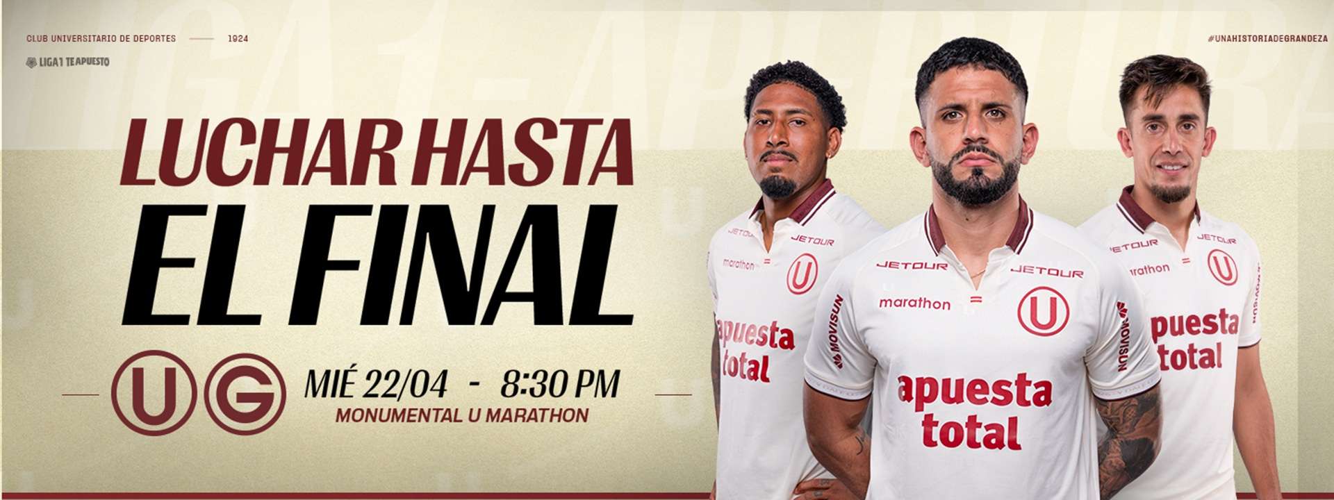 Universitario vs Deportivo Garcilaso | Fecha 10 - Liga 1 - Apertura 2026