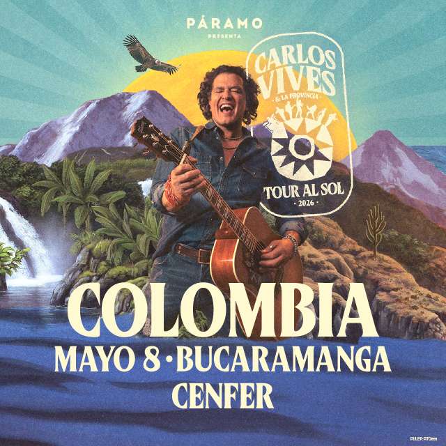 Imagem da fonte — Carlos Vives | Bucaramanga