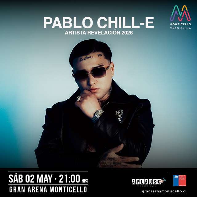 Pablo Chil-e en Gran Arena Monticello
