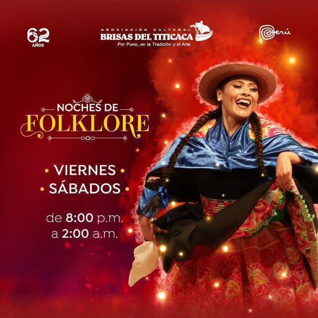 Noches de Folklore en Brisas del Titicaca 2026 en Asociación Cultural Brisas del Titicaca