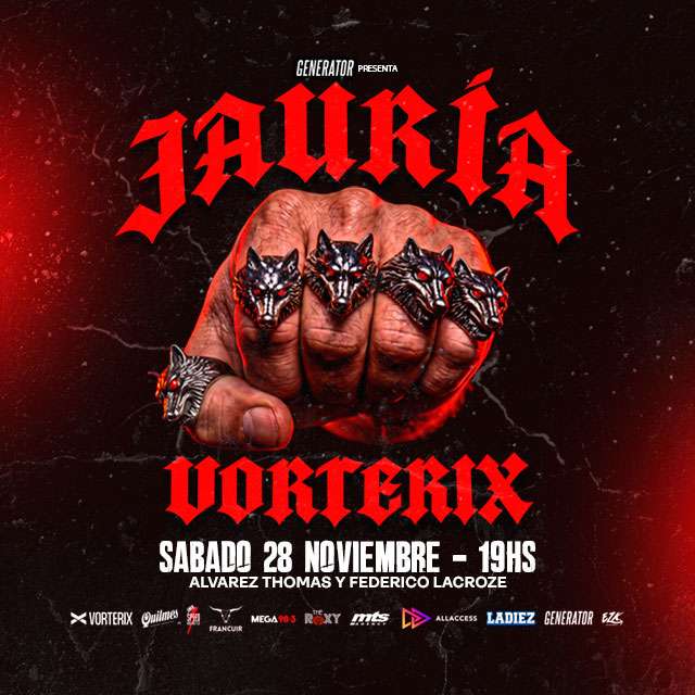 Flyer de JAURIA