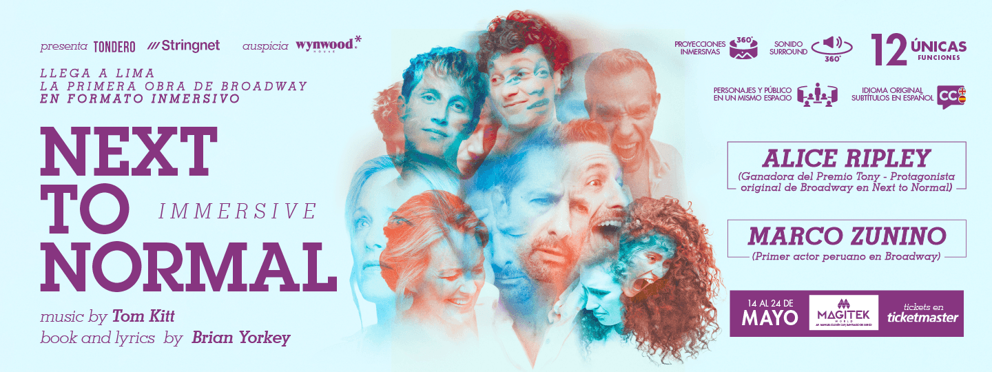 Banner Next To Normal: Immersive