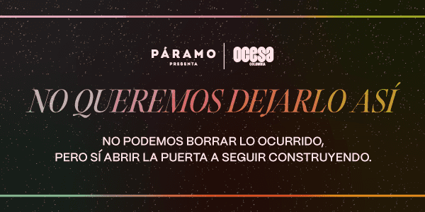 NO QUEREMOS DEJARLO ASÍ