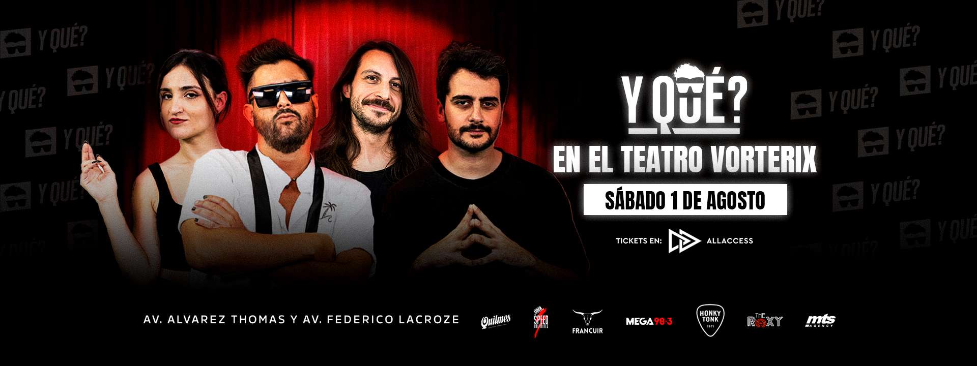 Y QUE? EN EL TEATRO