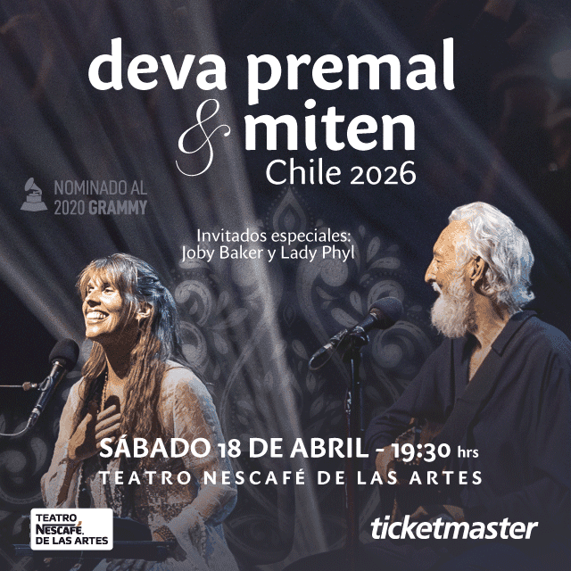 Deva Premal y Miten - 18 de Abril 2026