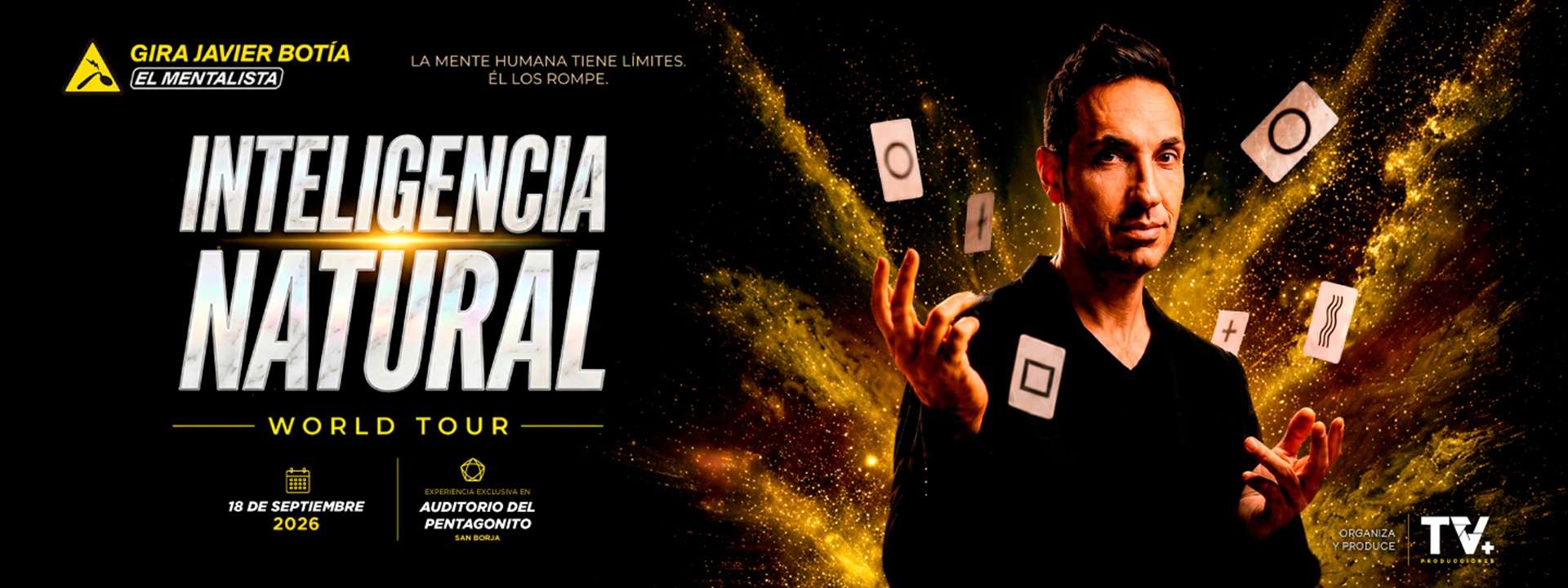 Gira Javier Botía El Mentalista Inteligencia Natural World Tour