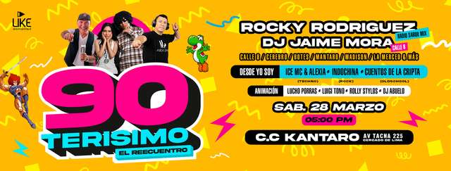 Noventerísimo: El Reencuentro (Fiesta de los 90s)