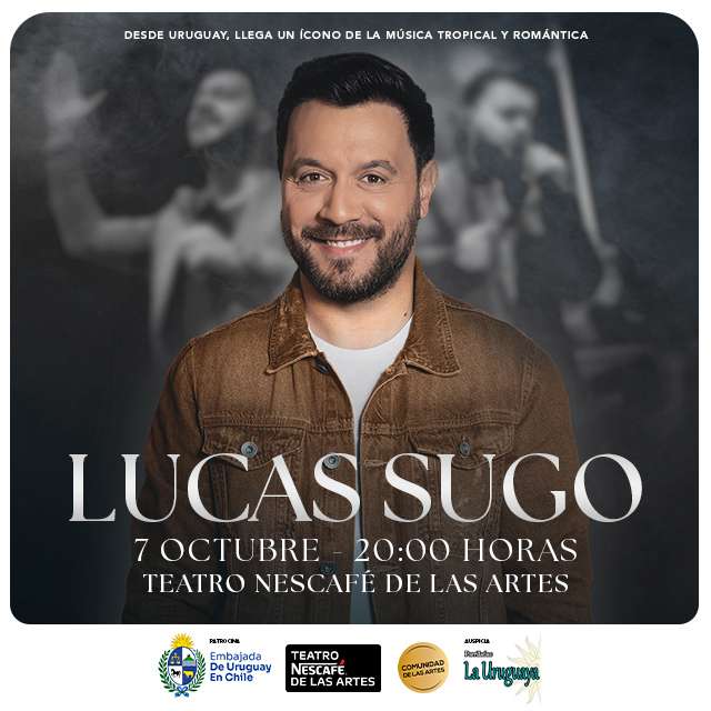 Lucas Sugo en Teatro NESCAFÉ de las Artes