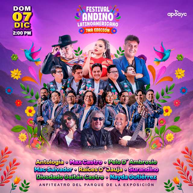 Festival Andino Latinoamericano 7ma. Edición