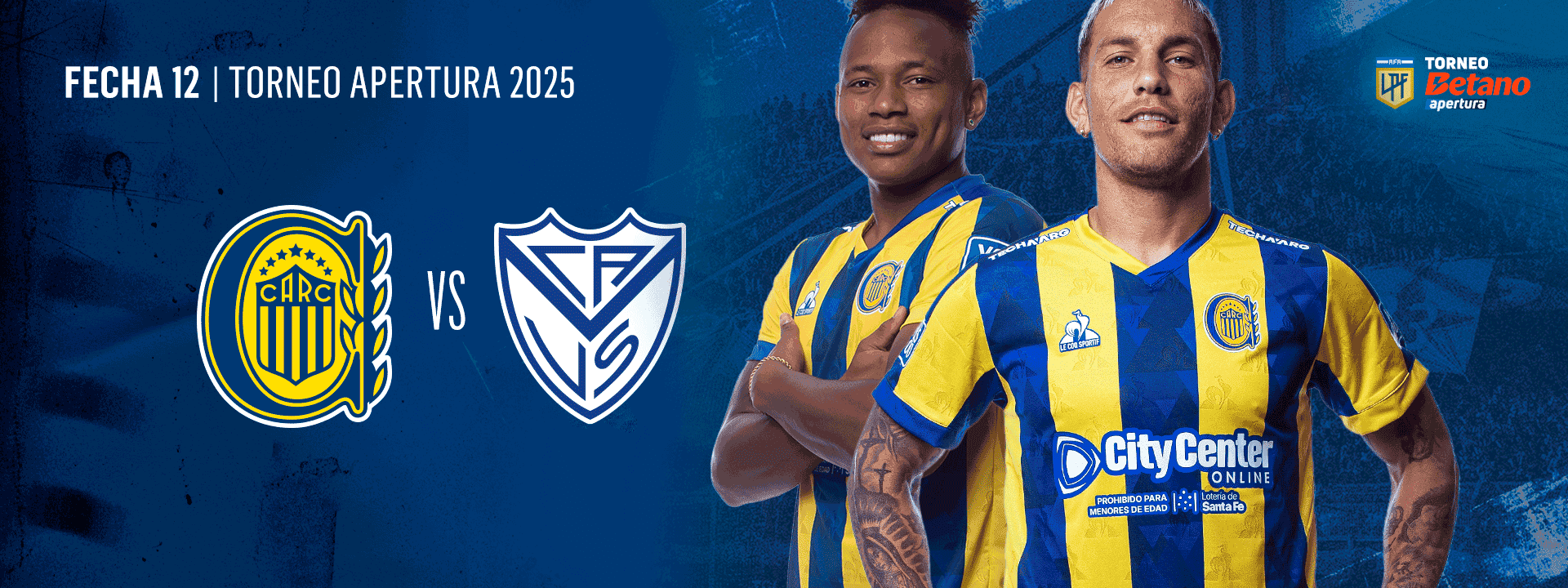 Rosario Central vs. Vélez Sarsfield - Torneo Betano Apertura 2025