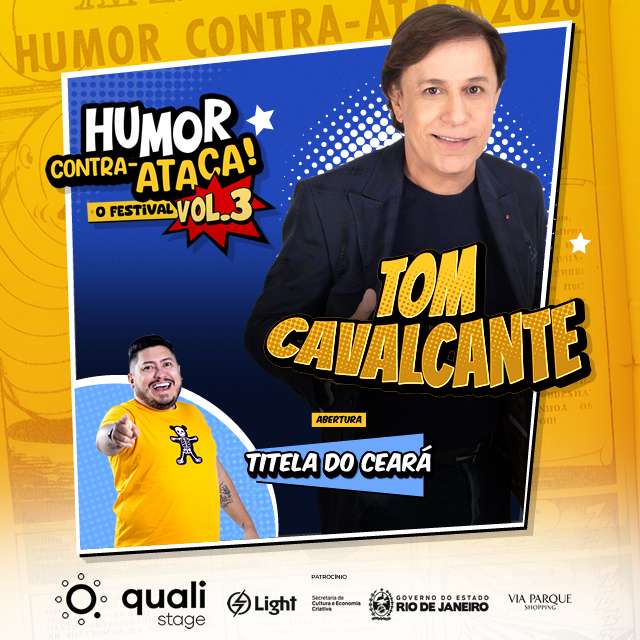 Tom Cavalcante | O Humor Contra-Ataca no Qualistage - RJ