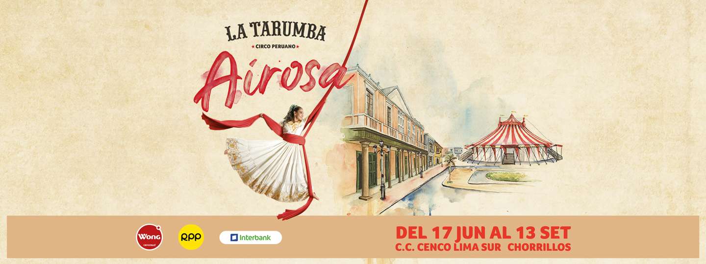 Banner La Tarumba - Airosa