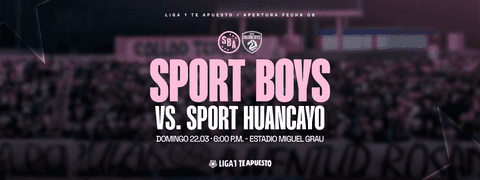 SBA vs Sport Huancayo - F8 Torneo Apertura
