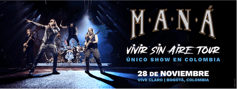 Maná - Vivir sin aire Tour 2026