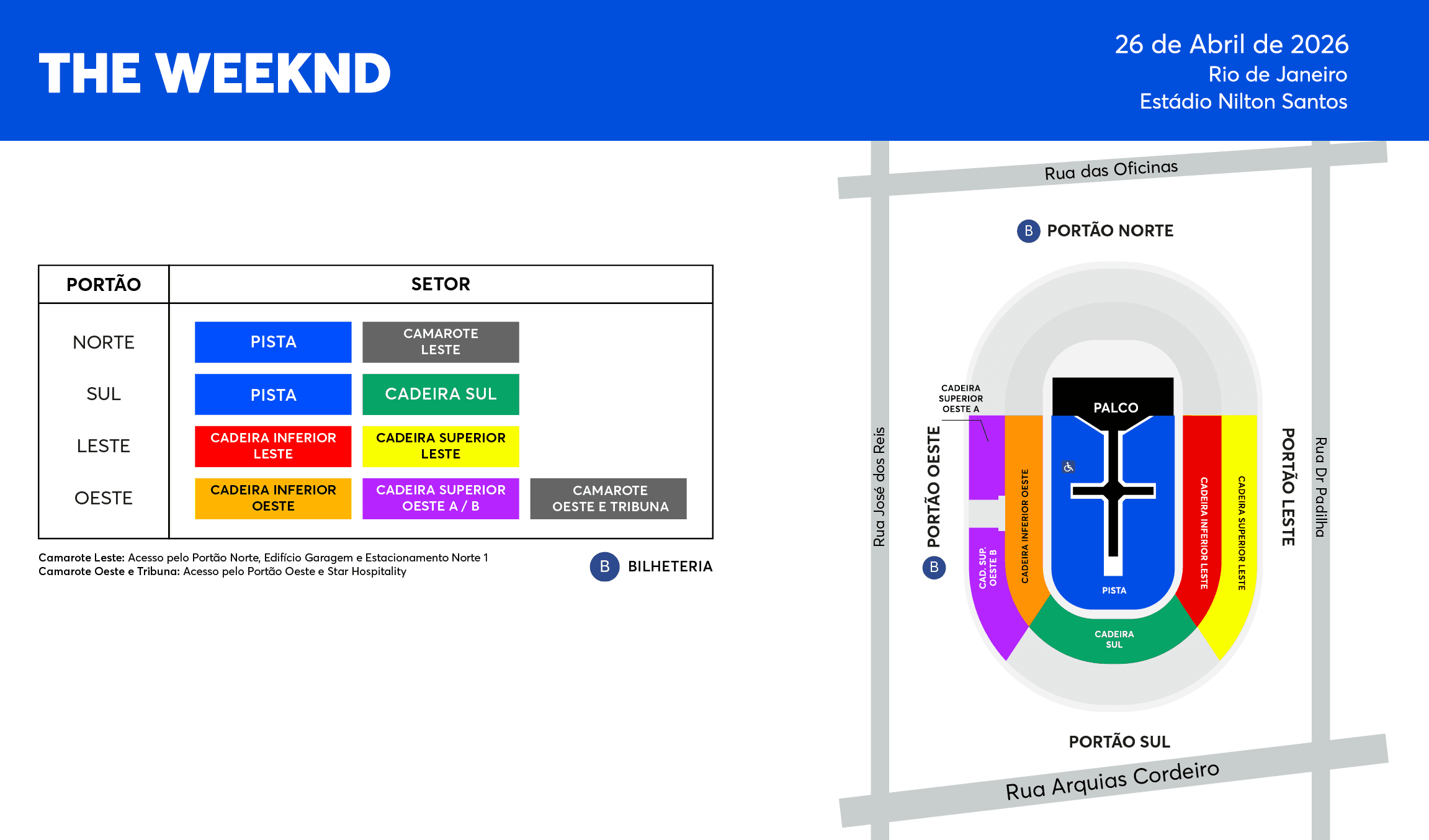 The Weeknd - Rio de Janeiro - 26/04/2026 - Venda Geral