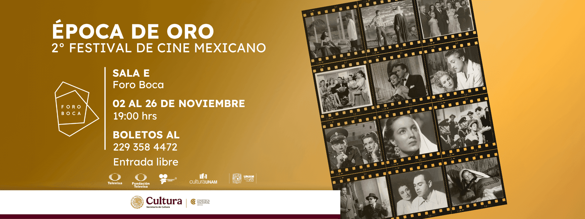 Época de oro | 2° Festival de cine mexicano