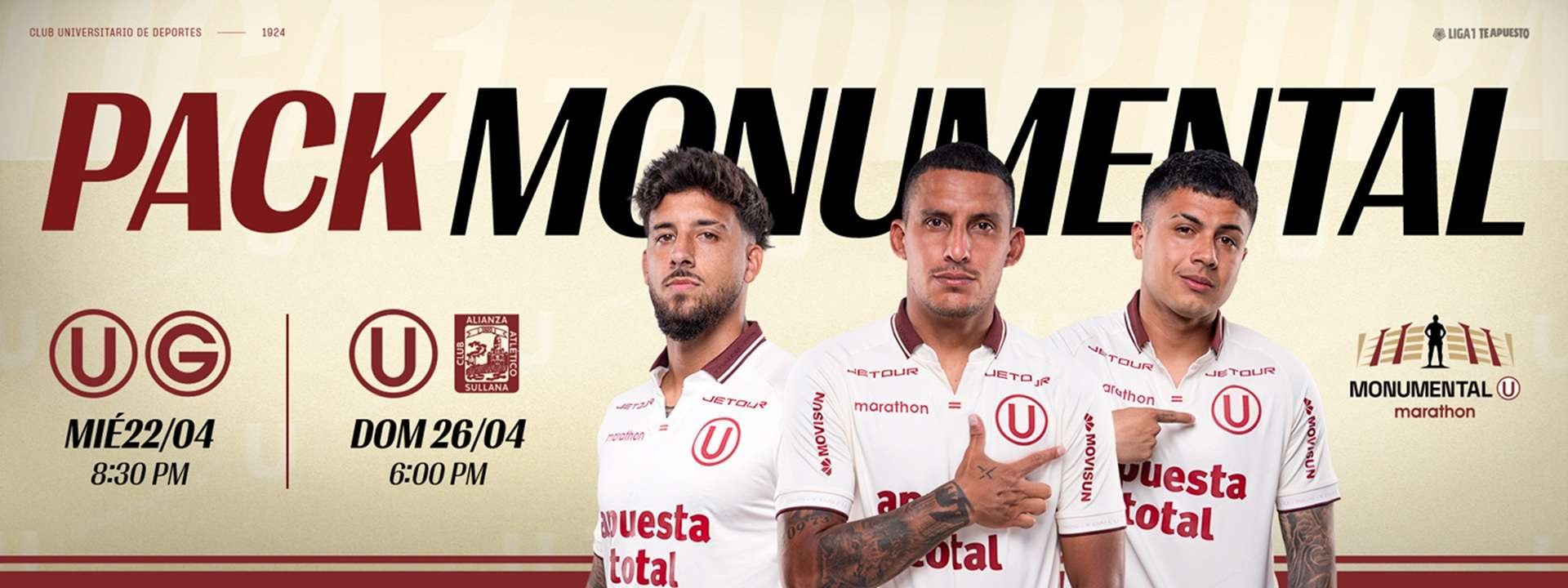 Pack Monumental 2026