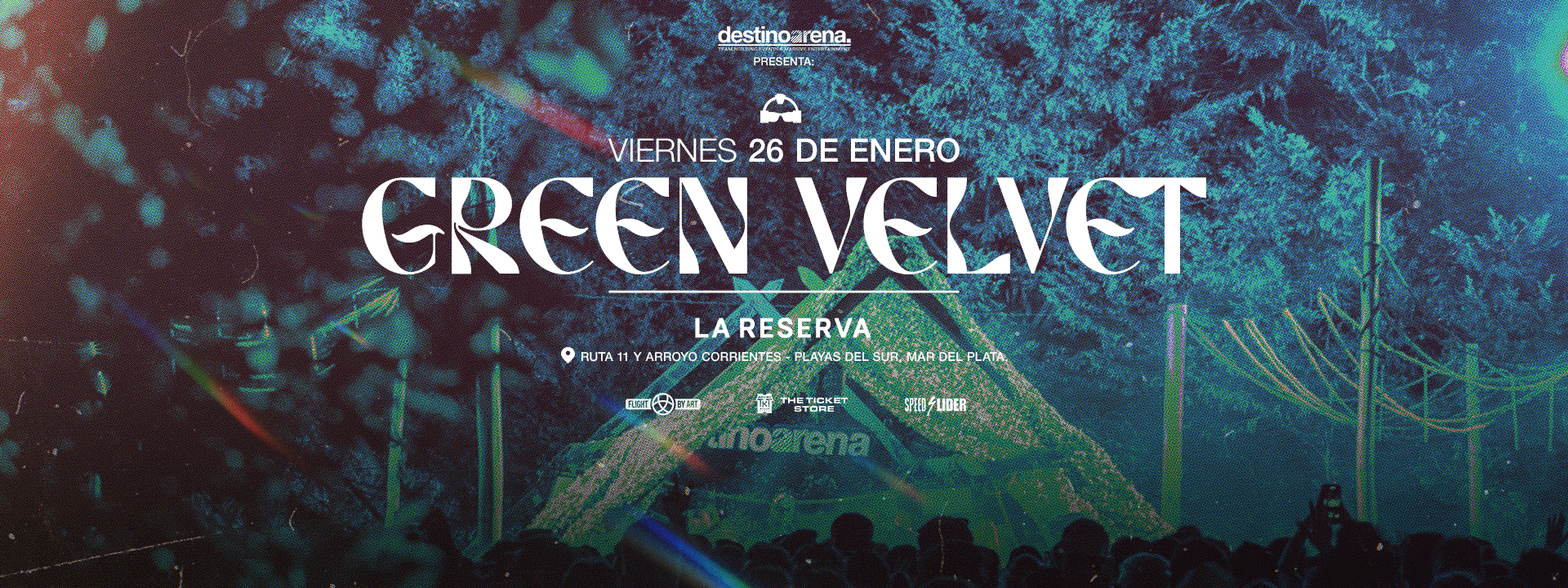 GREEN VELVET at La Reserva, Mar del plata Jan 26th