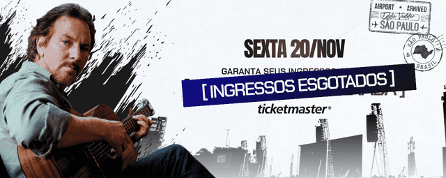 Eddie Vedder • 20 de Novembro/2026