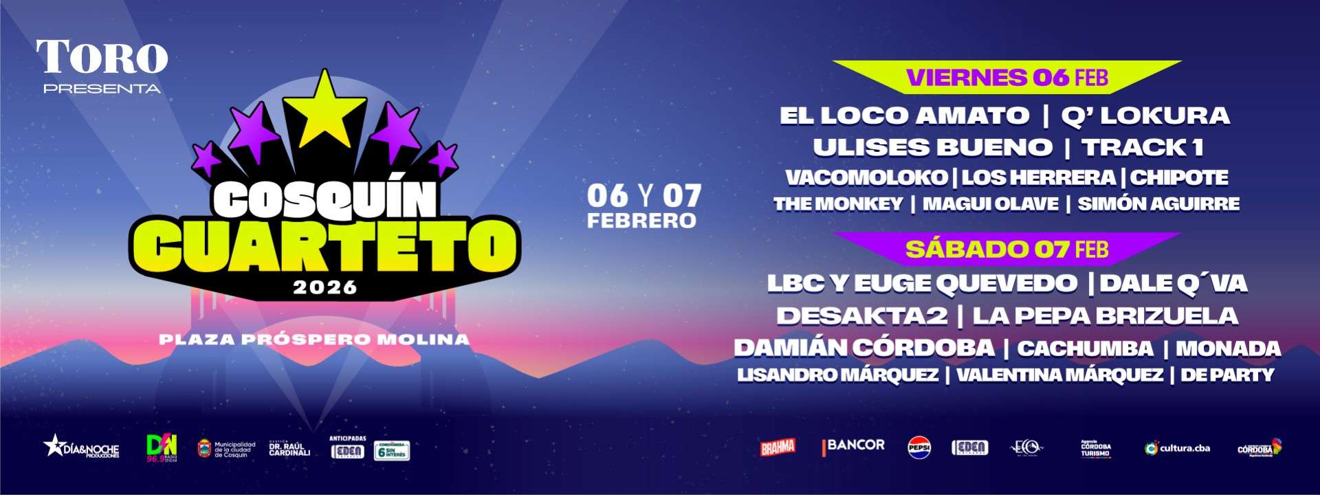 Cosquin Cuarteto 2026