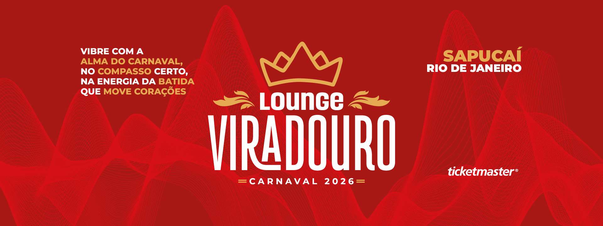 Venda Geral Rio Carnaval 2026 - Camarote Lounge Viradouro
