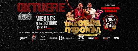 FIESTA ROCK DEL PAIS - TEATRO VORTERIX