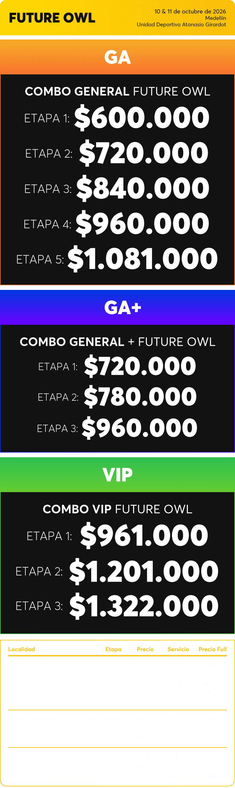 PRECIOS