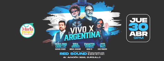 Vivo x Argentina - 30 Abril