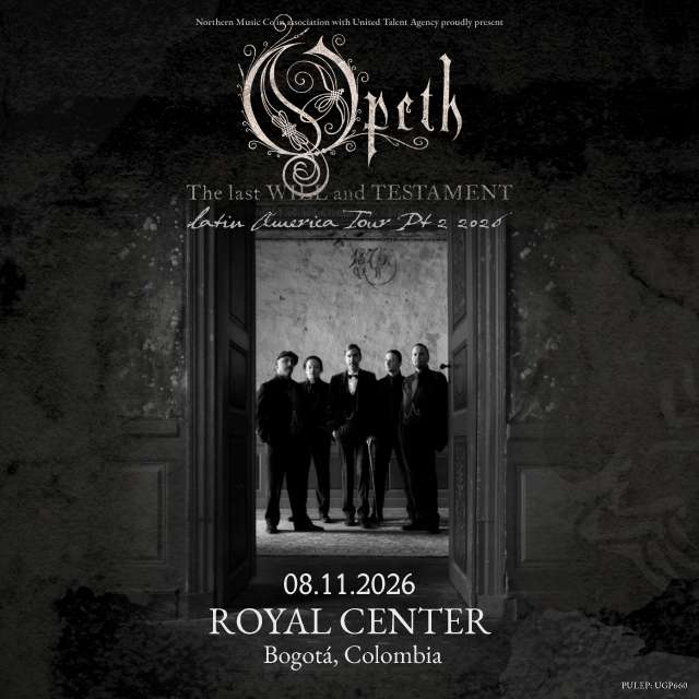 Opeth en Centro de Eventos Royal Center
