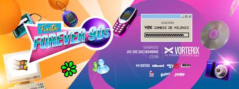 FIESTA FOREVER 90s - Edición Y2K