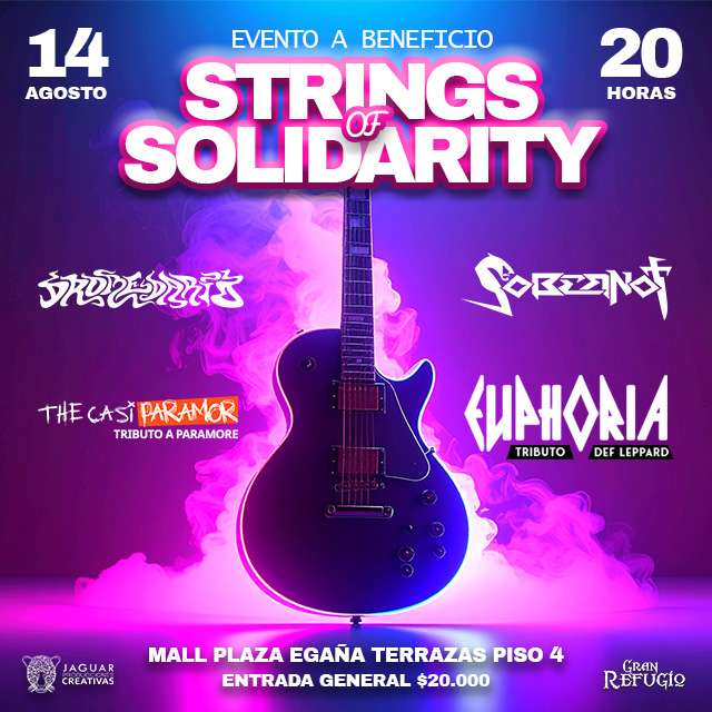 Strings Of Solidarity en Gran Refugio Mall Plaza Egaña