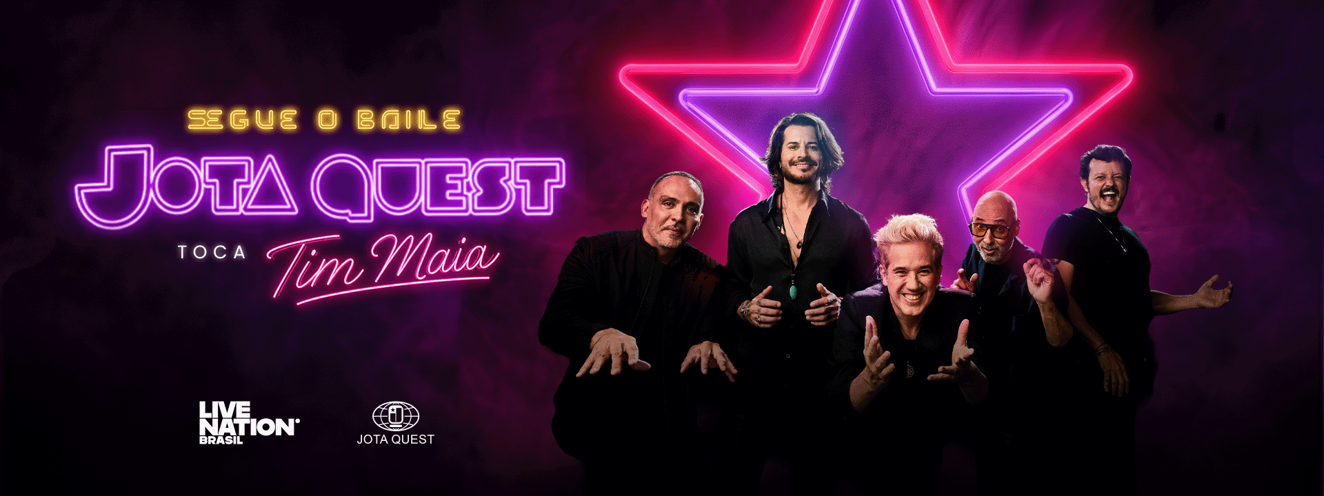 Jota Quest toca Tim Maia: Segue o Baile