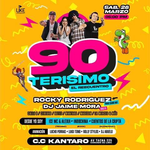 Noventerísimo: El Reencuentro (Fiesta de los 90s)