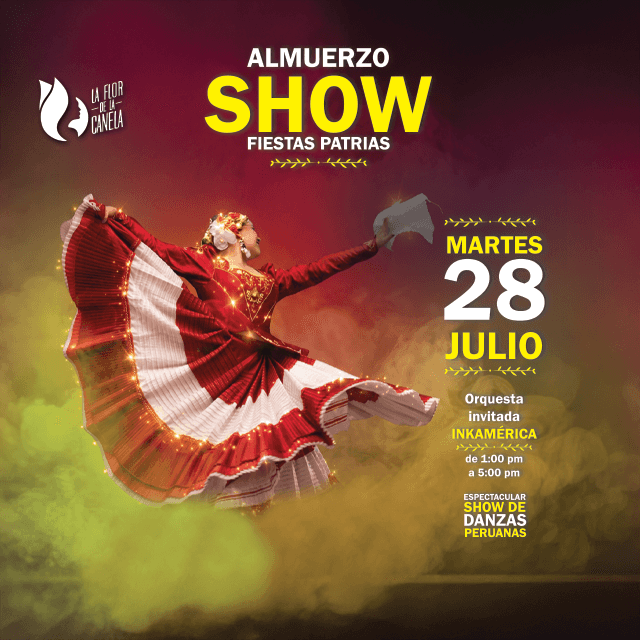Almuerzo Show Fiestas Patrias